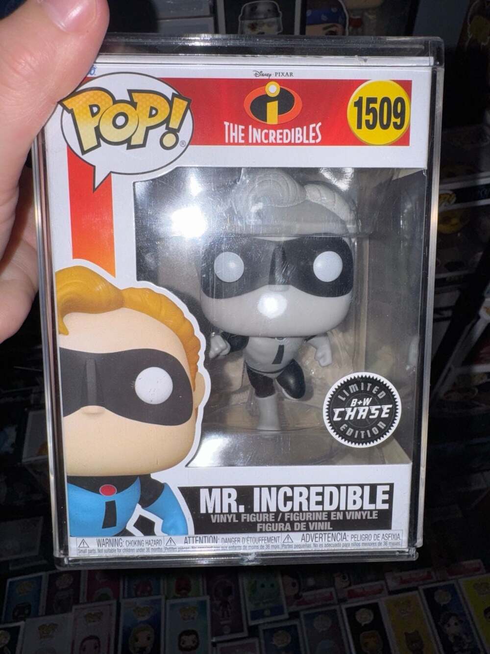 Funko Pop Disney Pixar The Incredibles 20th Anniversary Mr Incredible 1509 Chase